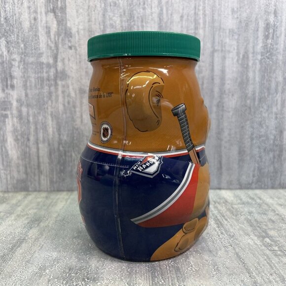 Kraft Peanut Butter Glass Coin Jar New York Rangers 2002 Piggy Bank - Picture 2 of 11